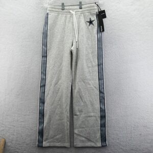 Certo Dallas Cowboys Sweatpants Women Medium Dallas Cowboys Gray Striped Fleece